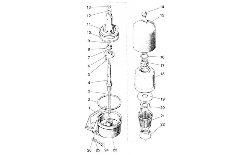 Фильтр масляный центробежный
