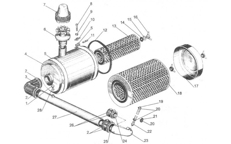 Воздухан мтз. Воздушный фильтр Беларус 1221. Схема воздухоочиститель трактора к-744. Воздухоочиститель МТЗ 1221. Фильтр воздушный МТЗ 1220.3.