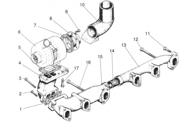 Коллектор выпускной
