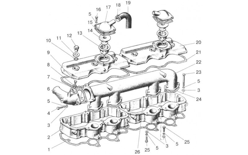 Коллектор впускной