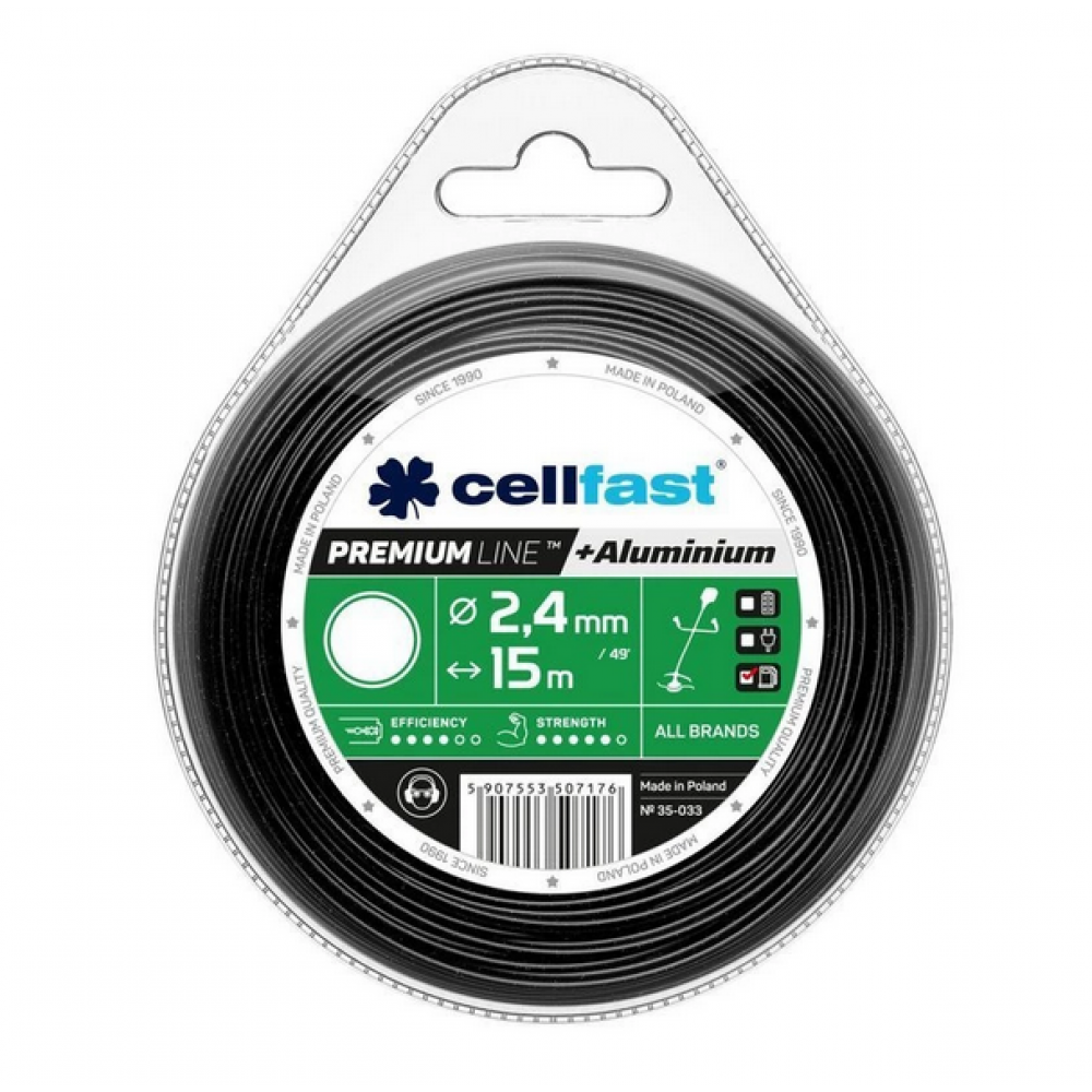 Trimmer line 2.4 mm / 15 m (round) Cellfast