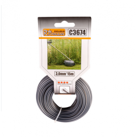 Trimmer line 3 mm / 15 m (round)