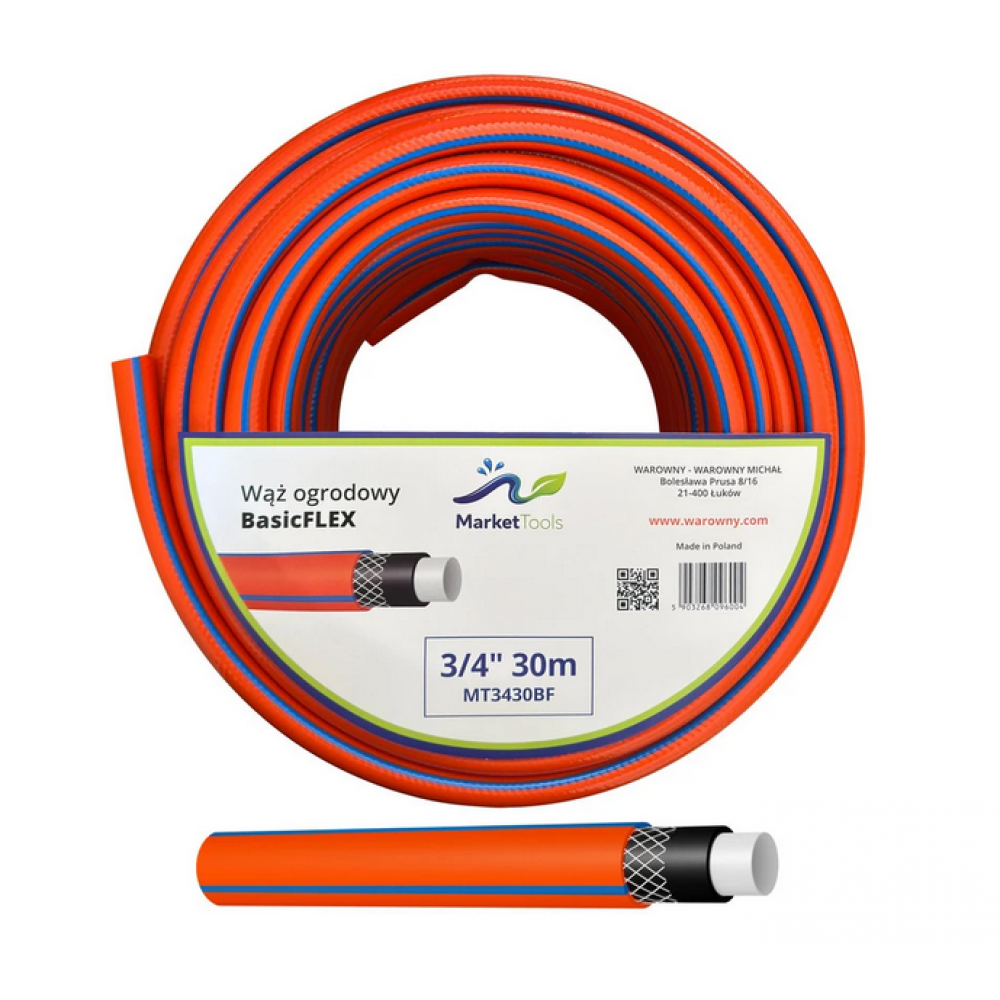 Garden hose BASICFLEX 3/4 30 m