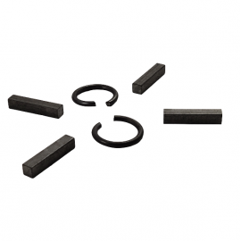 Set of coupling fixators