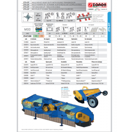 Мульчер ZANON ZTS-DT (90-210 Л.С.)