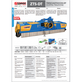 Мульчер ZANON ZTS-DT (90-210 Л.С.)