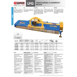 Mulcher ZANON LFG (70-150 hp)