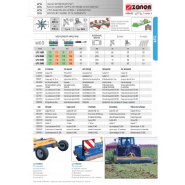 Mulcher ZANON LFG (70-150 hp)