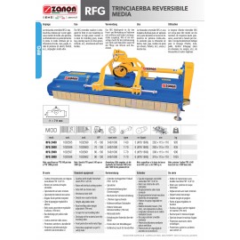 Мульчер двусторонний ZANON RFG (70-130 Л.С.)
