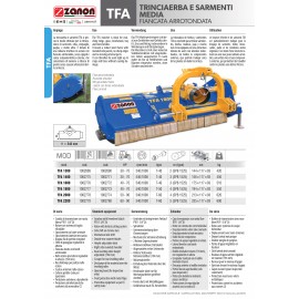 Мульчер ZANON TFA (30-90 Л.С.)
