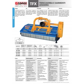 Мульчер ZANON TFX (25-80 Л.С.)