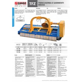 Мульчер ZANON TFZ (30-100 Л.С.)