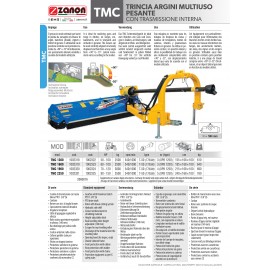 Мульчер ZANON TMC (50-150 Л.С.)