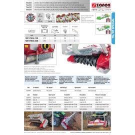 Мульчер лесной  ZANON TN/DT (130-260 Л.С.)