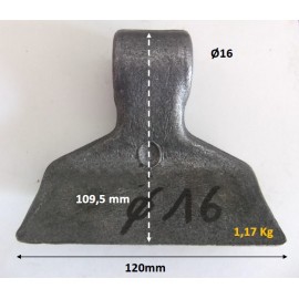 Молоток RM8/M08 (1.17 кг, ⌀16, 40x120x109.5) (LFG, RFG, TSP)