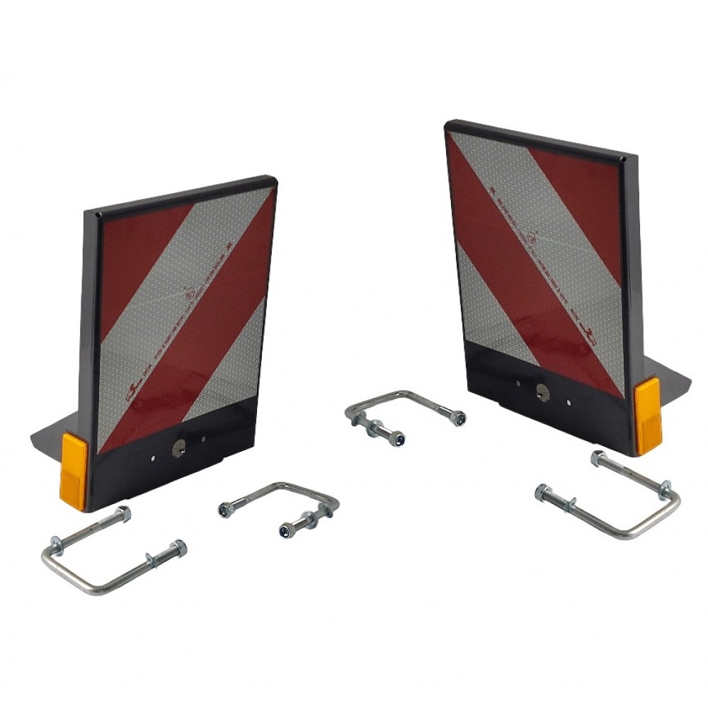 Parking warning plate set (without lamps) Parking warning plate set (without lamps)