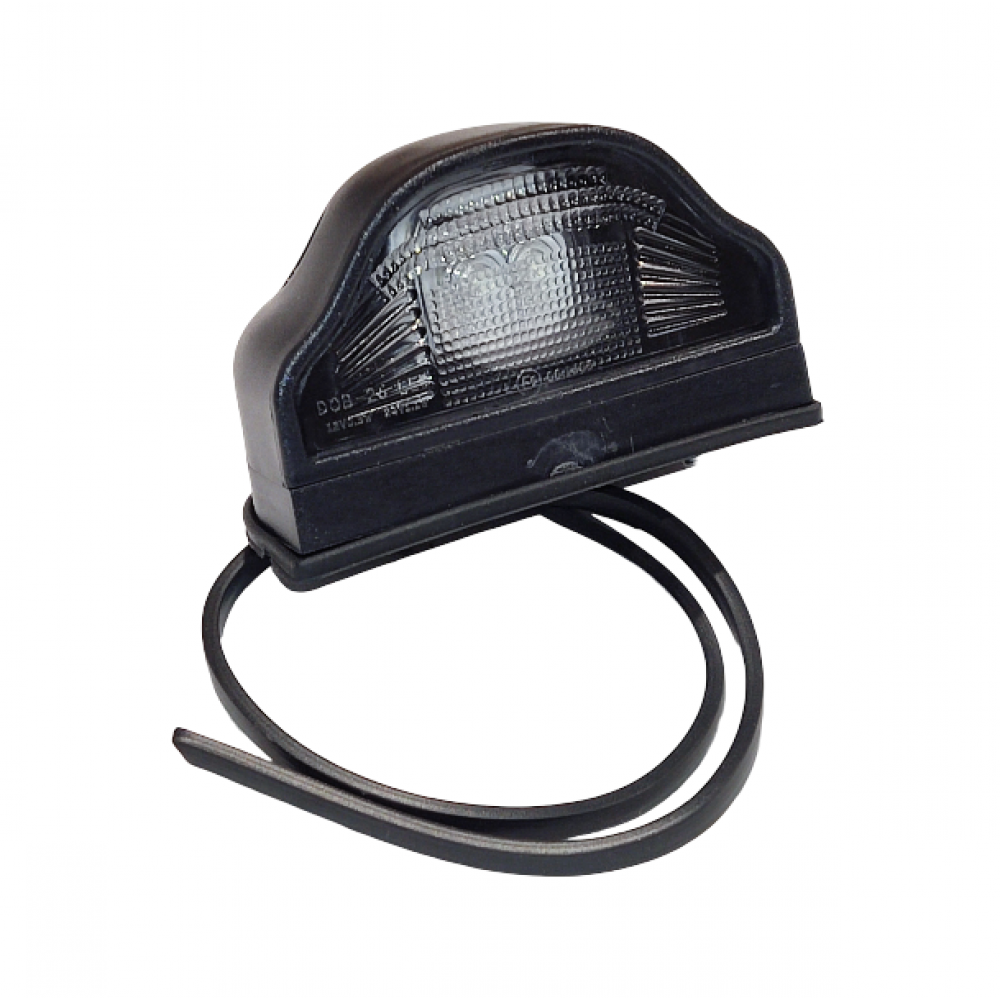 Žibintas numerio apšvietimo, plast. 