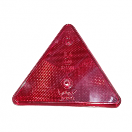 Atšvaistas trikampis, raudonas 15x15x15 cm