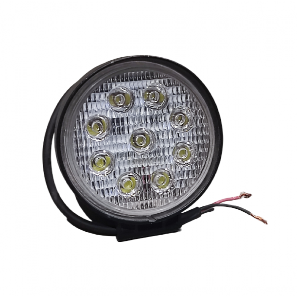 LED žibintas darbinis apvalus (artimos šviesos), 27W