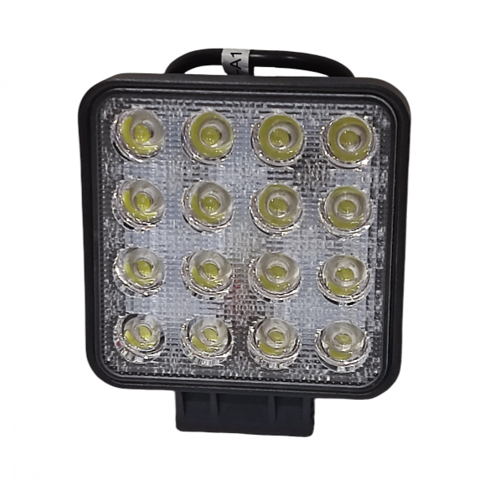 LED žibintas darbinis kvadratinis (artimos šviesos), 48W