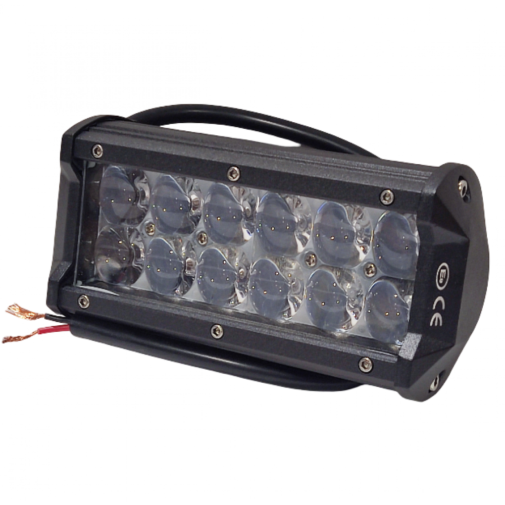 Светодиодный рабочий фонарь (ближнего света) LEDx12, 36 Вт