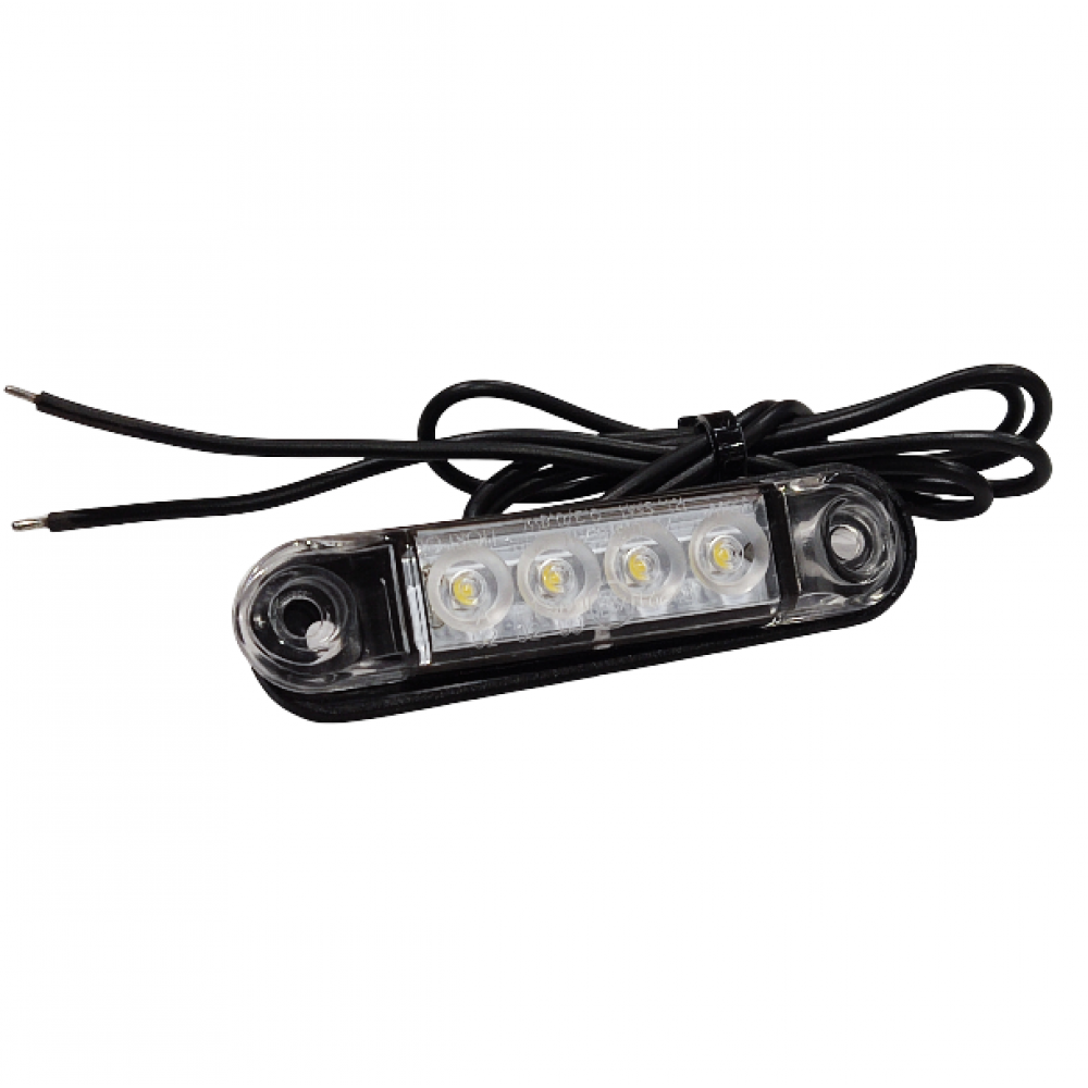 Фонарь cветодиодный (габаритный) LD 2327, белый, 12/24 В