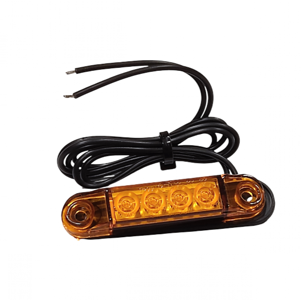 Фонарь cветодиодный (габаритный) LD 2328, желтый, 12/24 В