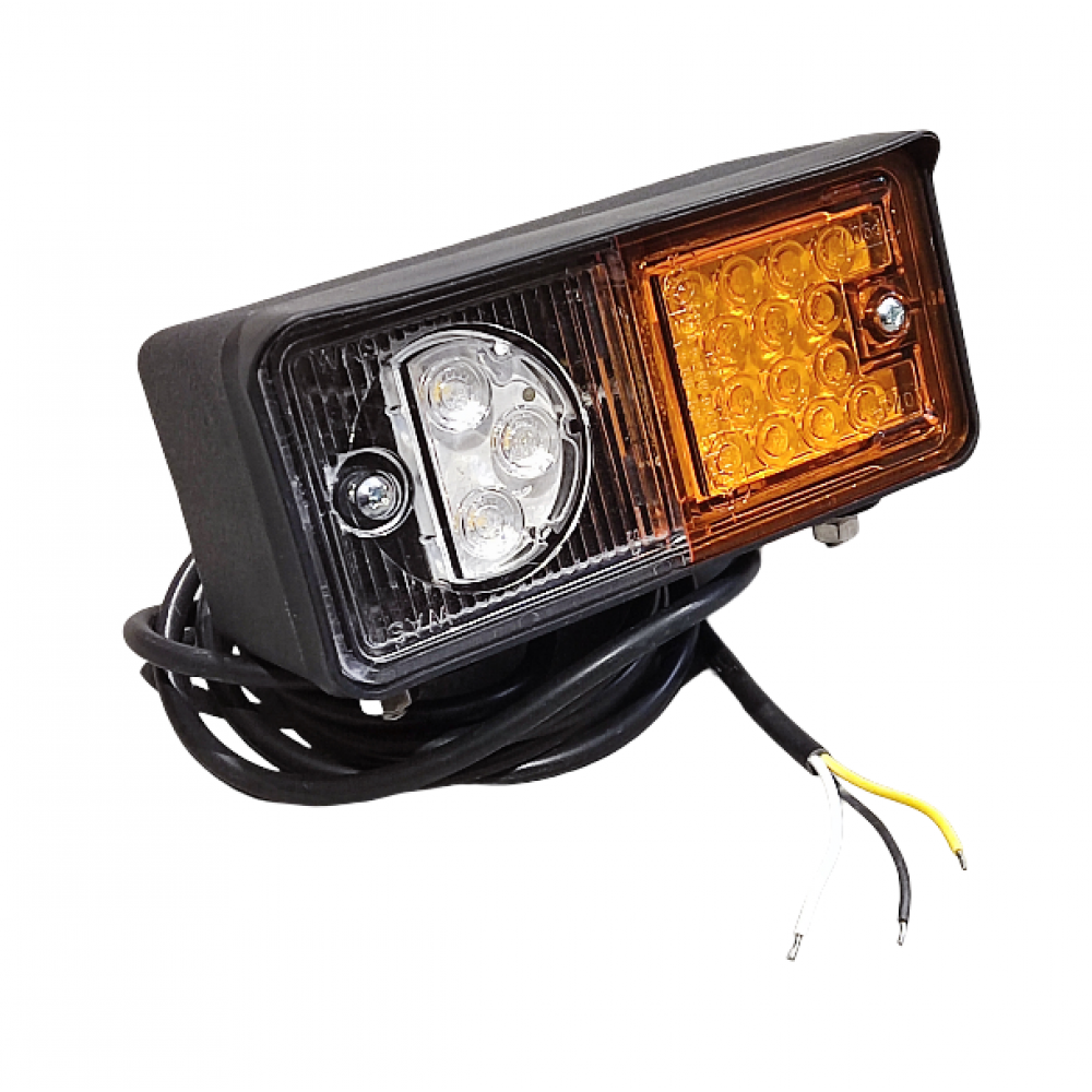 Žibintas priekinis (posūkio) kair. 12/24V