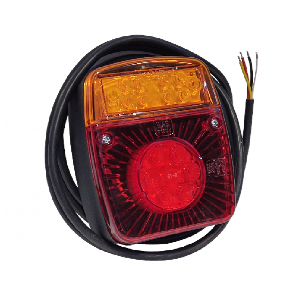 Светодиодный фонарь задний (без подсветки ном.) 12/24 В