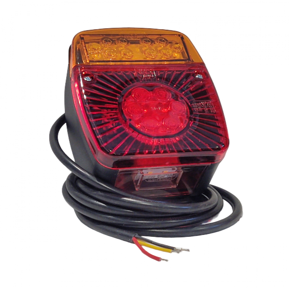 Светодиодный задний фонарь (с подсветкой ном.) 12/24 В