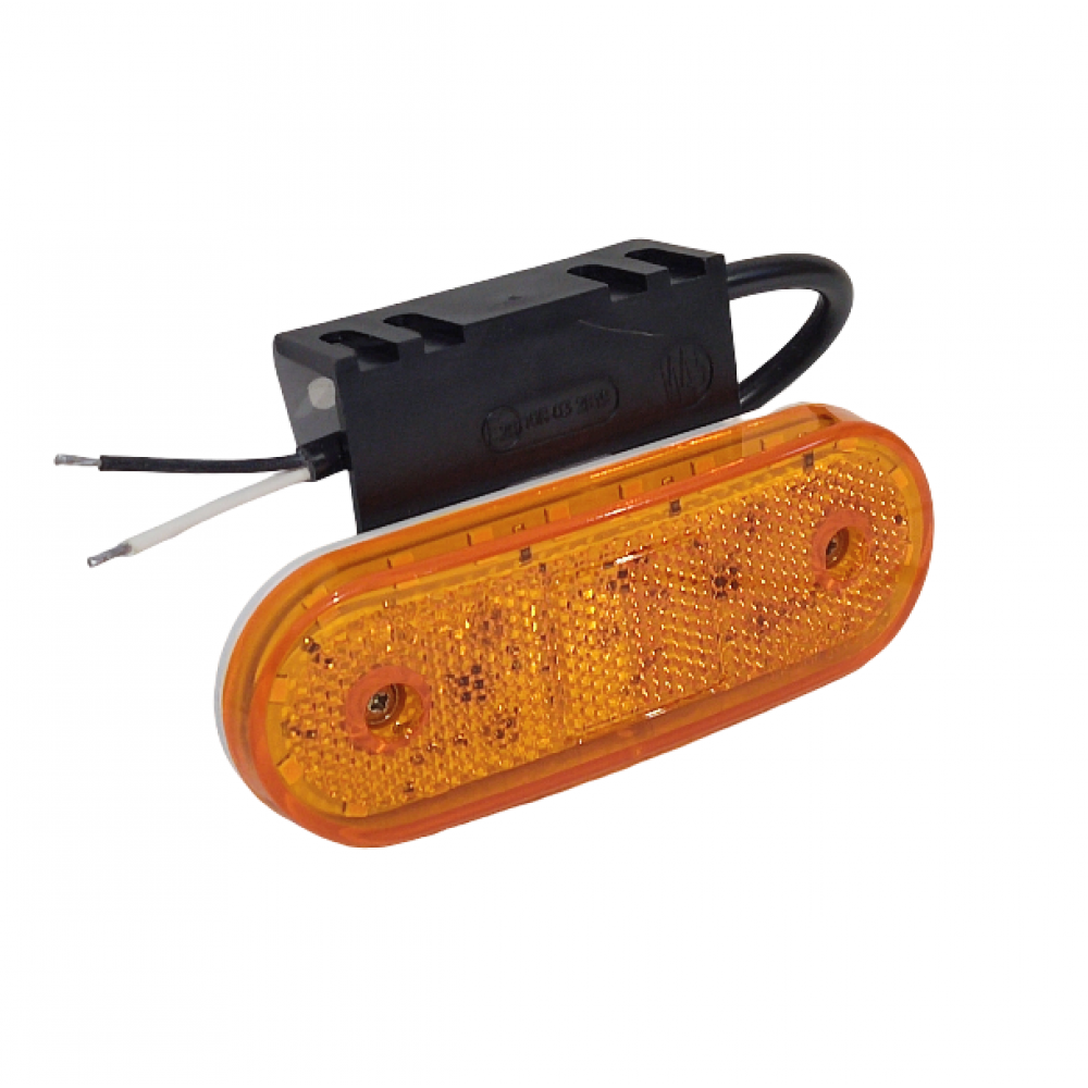 Фонарь cветодиодный (габаритный), желтый 12/24 В