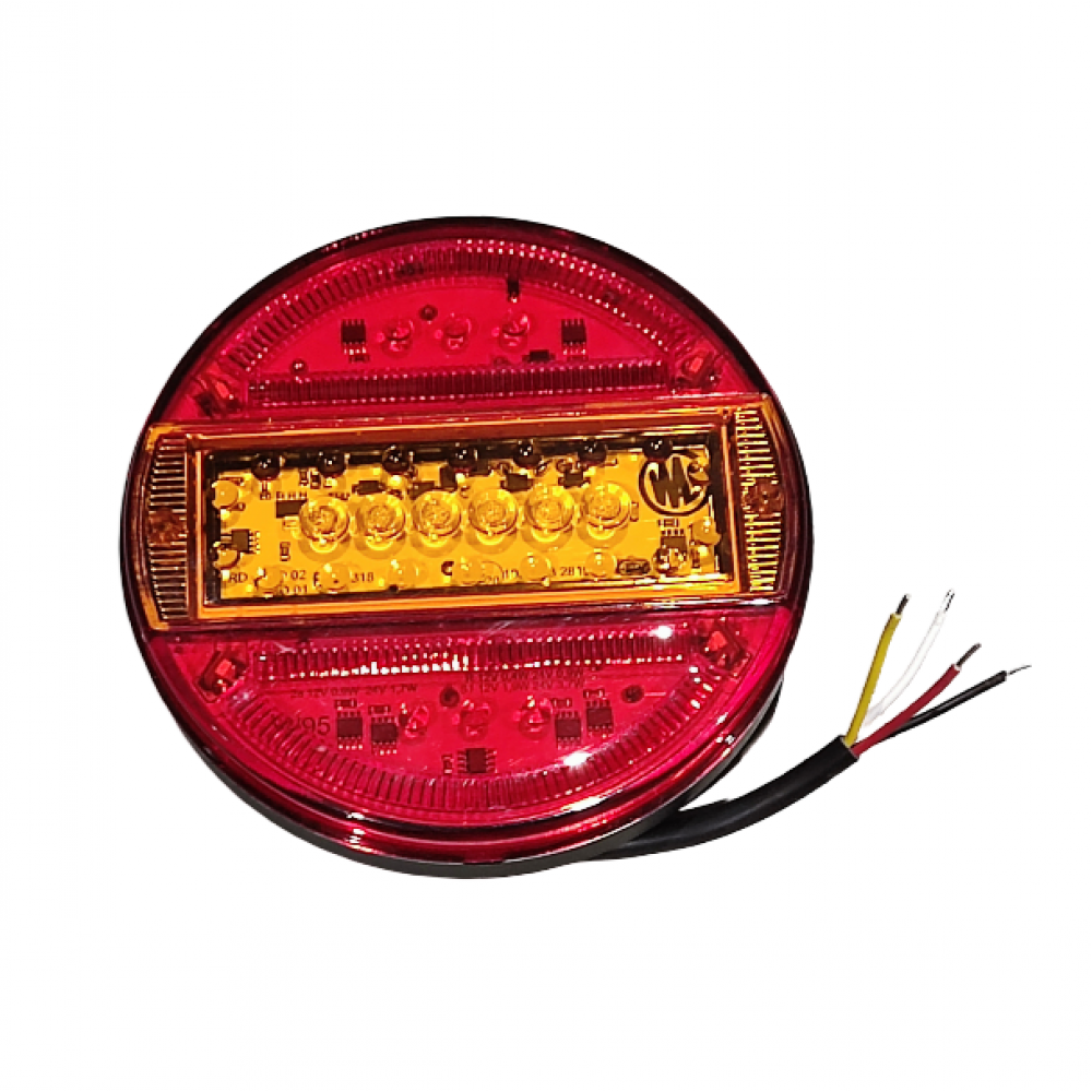 LED žibintas galinis (apvalus) 12/24V