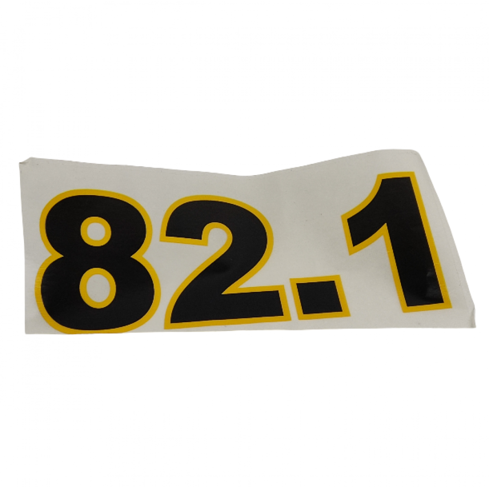 Наклейка "82.1" 70x150 мм Наклейка "82.1" 70x150 мм