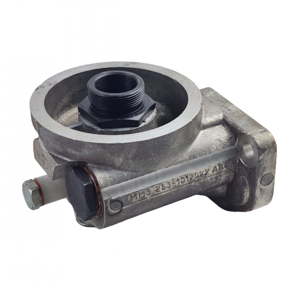 Oil filter housing