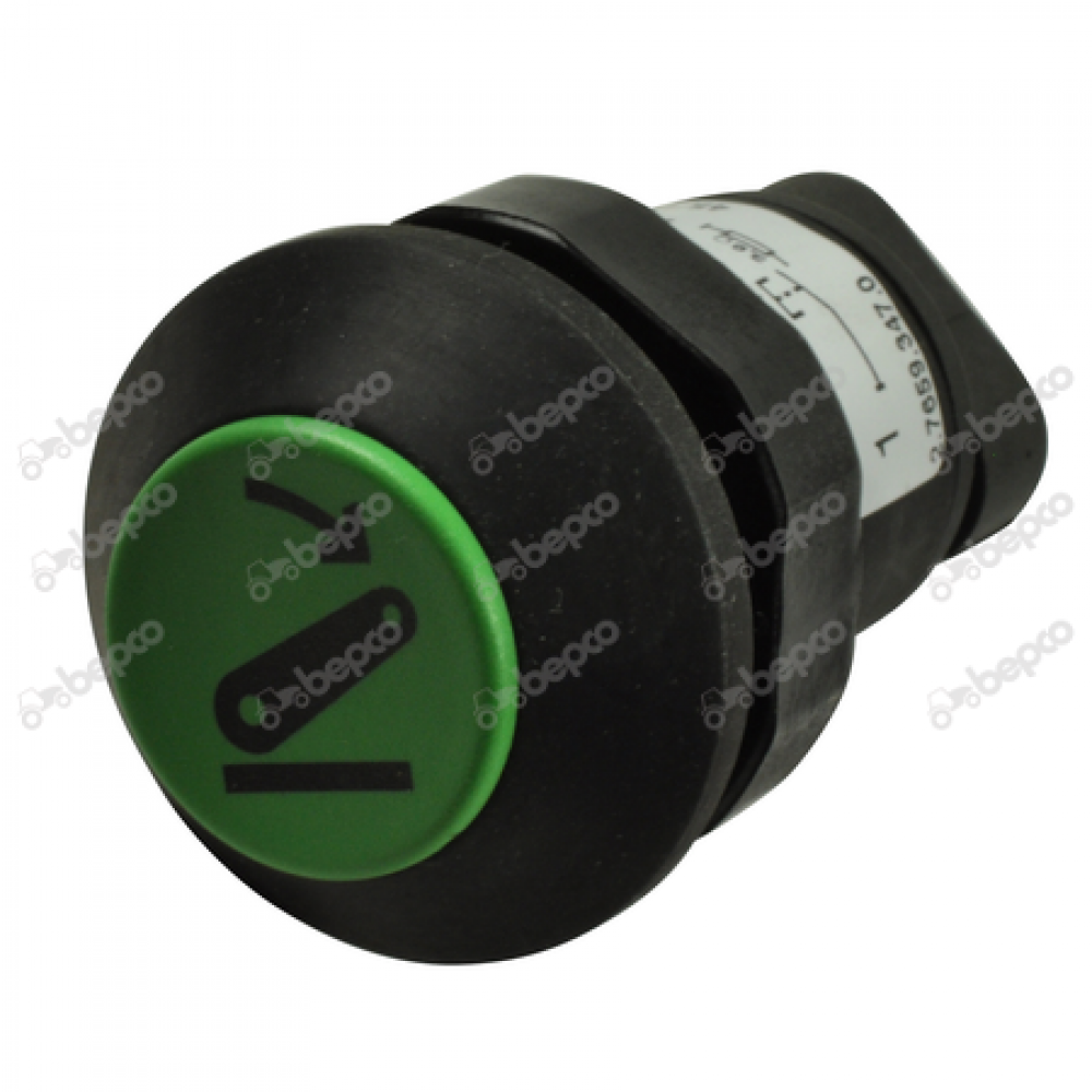 Hydraulic linkage switch (lower) (push type)