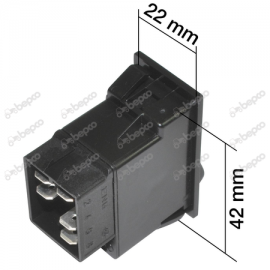 Switch 2 positions (6 cont., 12/24V, 16/8A)