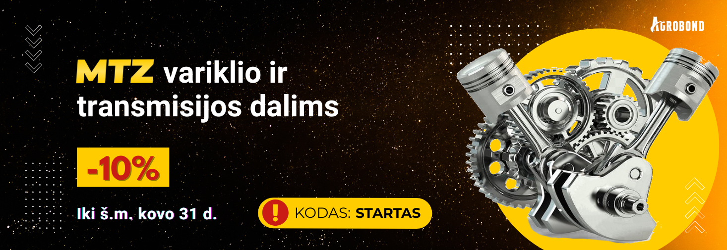 Pavasario startui nuolaida